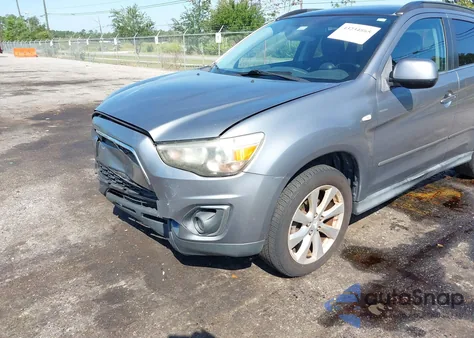 2013 Mitsubishi Outlander Sport Se из США, поврежденный, VIN 4A4AP4AU0DE007010